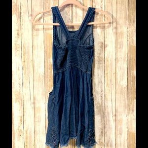 Abercrombie kids girls denim jumper